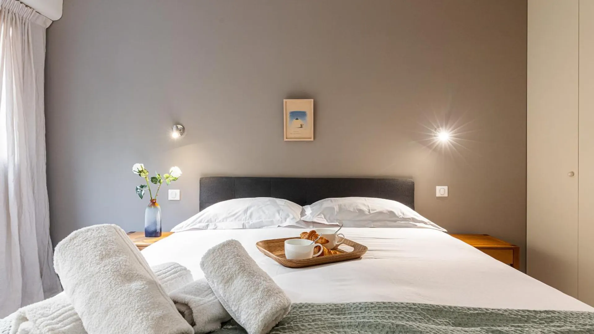 2 Bdr Villefranche-Sur-Mer Sea View Parking And Swimming Pool
