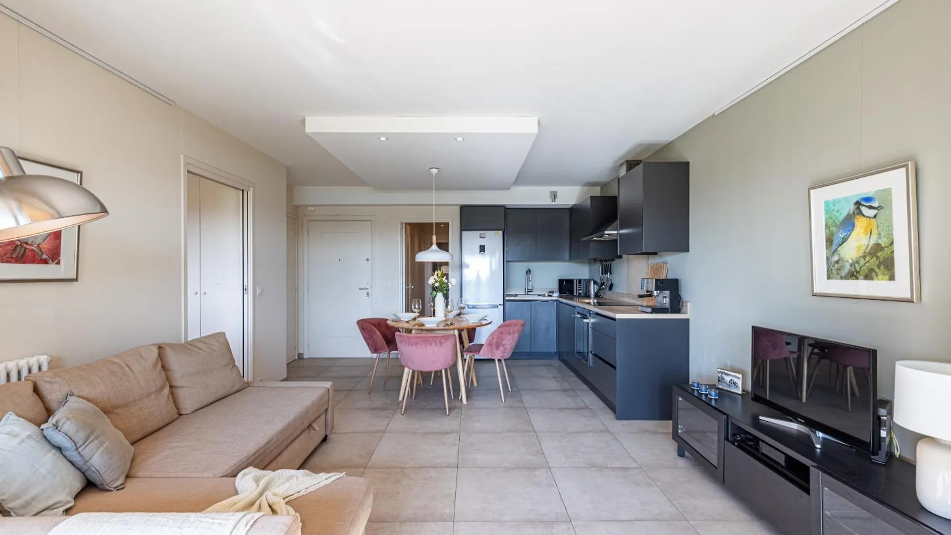 Apartment 2 Bdr Villefranche-Sur-Mer Sea View Parking And Swimming Pool